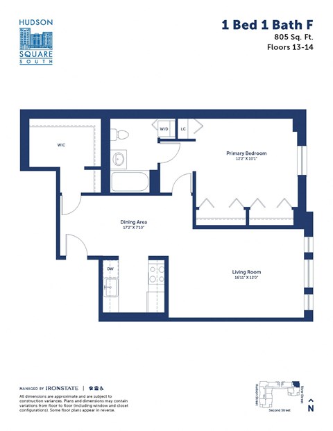this is a 1 bed 1 bath floor plan